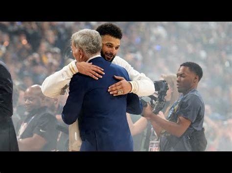 Nuggets celebrate first championship with banner, rings and win over the Lakers